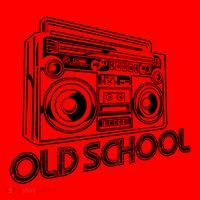 Old School Boombox 80s Rap Santa Hat thumb 1