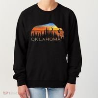 Oklahoma Sunset Buffalo Women's Sweatshirt thumb 0