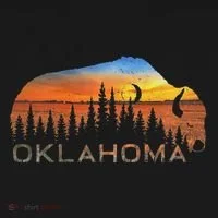 Oklahoma Sunset Buffalo Doggie Tank thumb 4