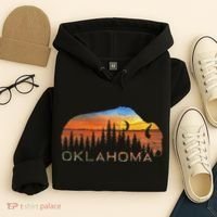 Oklahoma Sunset Buffalo Hoodie thumb 4