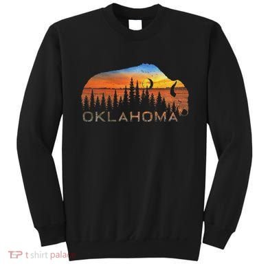 Oklahoma Sunset Buffalo Sweatshirt