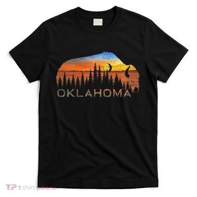 Oklahoma Sunset Buffalo T-Shirt