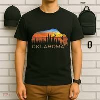 Oklahoma Sunset Buffalo T-Shirt thumb 6