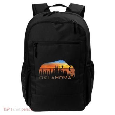 Oklahoma Sunset Buffalo Backpack