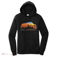 Oklahoma Sunset Buffalo Women's Hoodie thumb 0