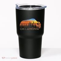 Oklahoma Sunset Buffalo Tumbler thumb 0