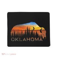 Oklahoma Sunset Buffalo Mousepad thumb 0