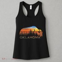 Oklahoma Sunset Buffalo Women's Tank Top thumb 3