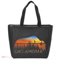 Oklahoma Sunset Buffalo Tote Bag thumb 0