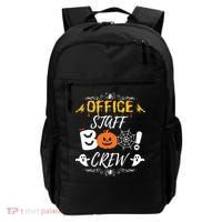 Office Staff Boo Crew Funny Halloween Matching Costume Backpack thumb 0
