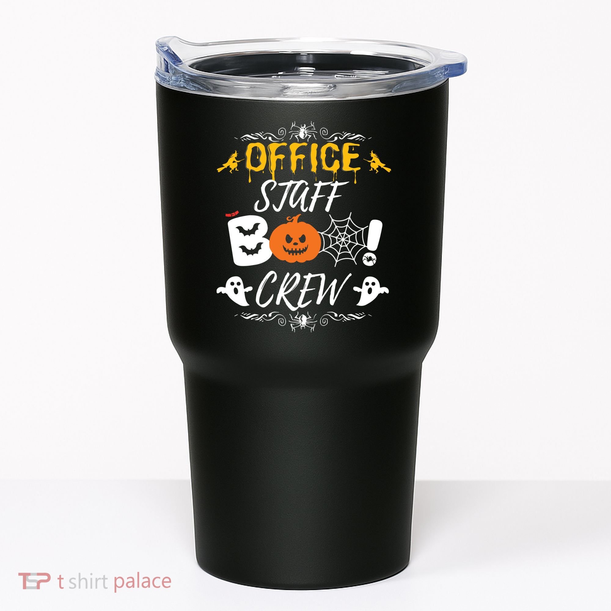 Office Staff Boo Crew Funny Halloween Matching Costume Tumbler