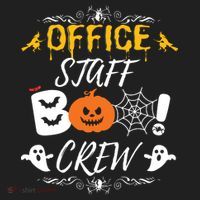 Office Staff Boo Crew Funny Halloween Matching Costume Tumbler thumb 3