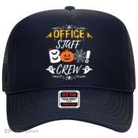 Office Staff Boo Crew Funny Halloween Matching Costume Hat thumb 0