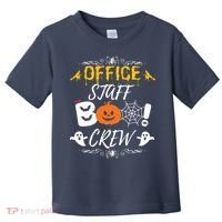 Office Staff Boo Crew Funny Halloween Matching Costume Toddler T-Shirt thumb 0