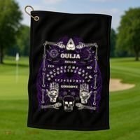 Ouija Spirit Board Golf Towel thumb 1