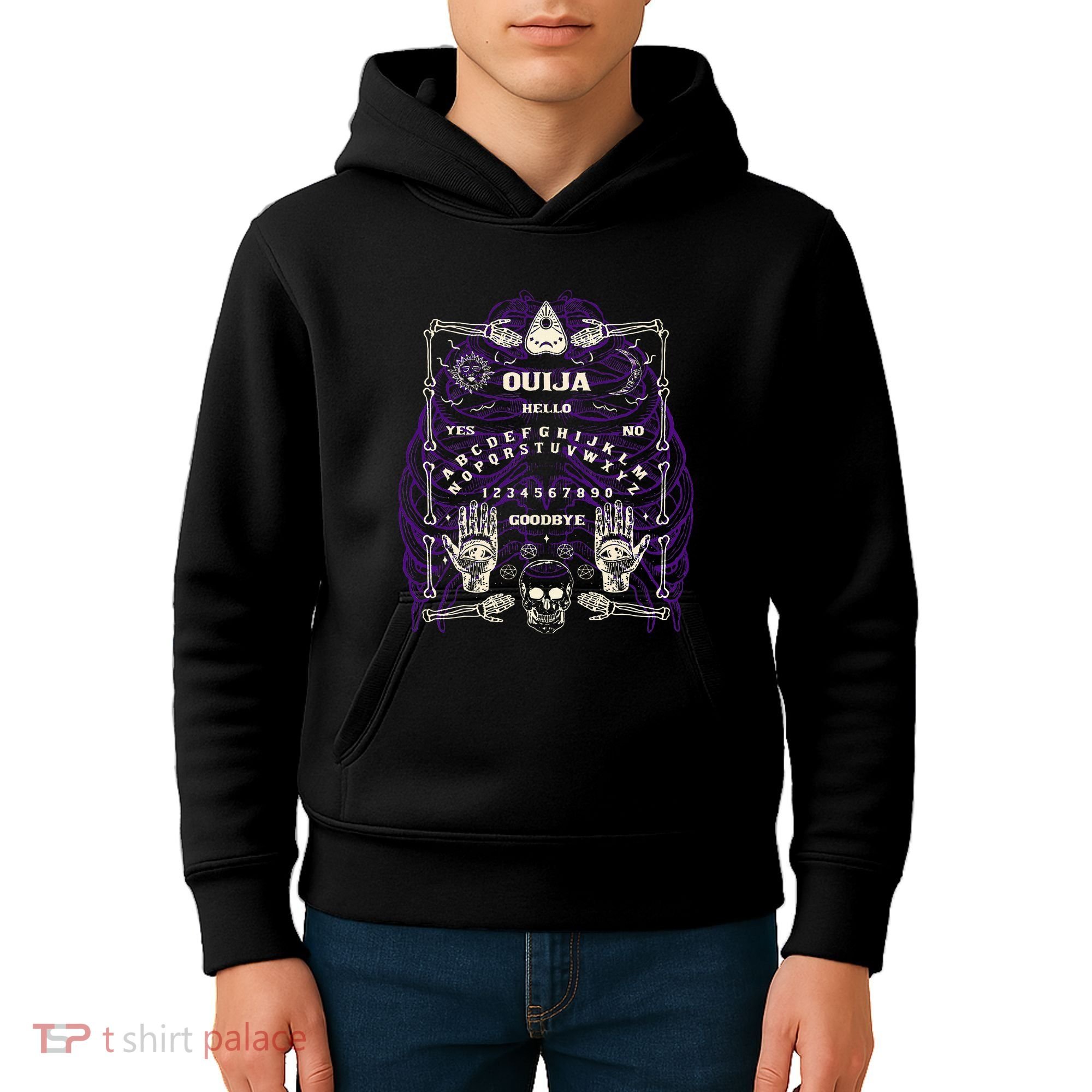 Ouija Spirit Board Kids Hoodie
