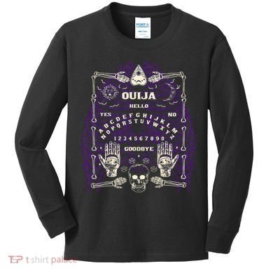Ouija Spirit Board Kids Long Sleeve Shirt