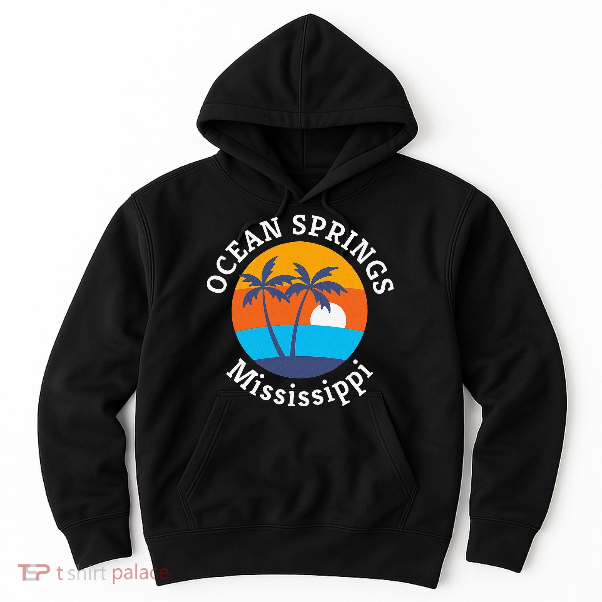 Ocean Springs Beach Mississippi Summer Vacation Souvenir Hoodie