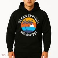 Ocean Springs Beach Mississippi Summer Vacation Souvenir Hoodie thumb 2