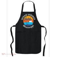 Ocean Springs Beach Mississippi Summer Vacation Souvenir Apron thumb 0