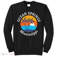 Ocean Springs Beach Mississippi Summer Vacation Souvenir Sweatshirt thumb 0