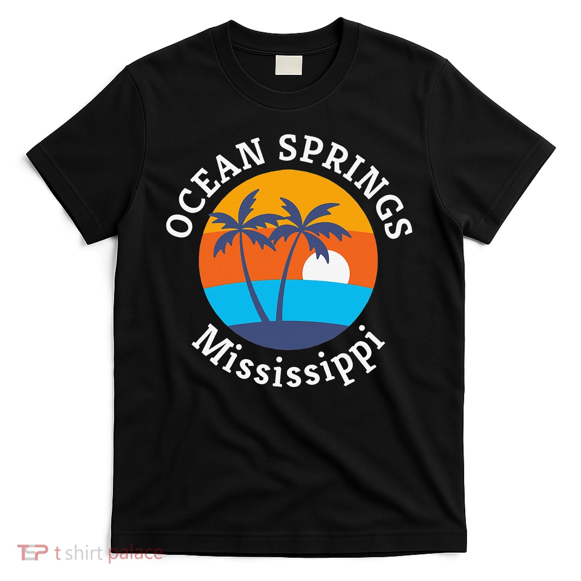 Ocean Springs Beach Mississippi Summer Vacation Souvenir T-Shirt