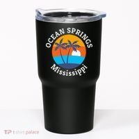 Ocean Springs Beach Mississippi Summer Vacation Souvenir Tumbler thumb 0