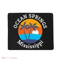 Ocean Springs Beach Mississippi Summer Vacation Souvenir Mousepad thumb 0