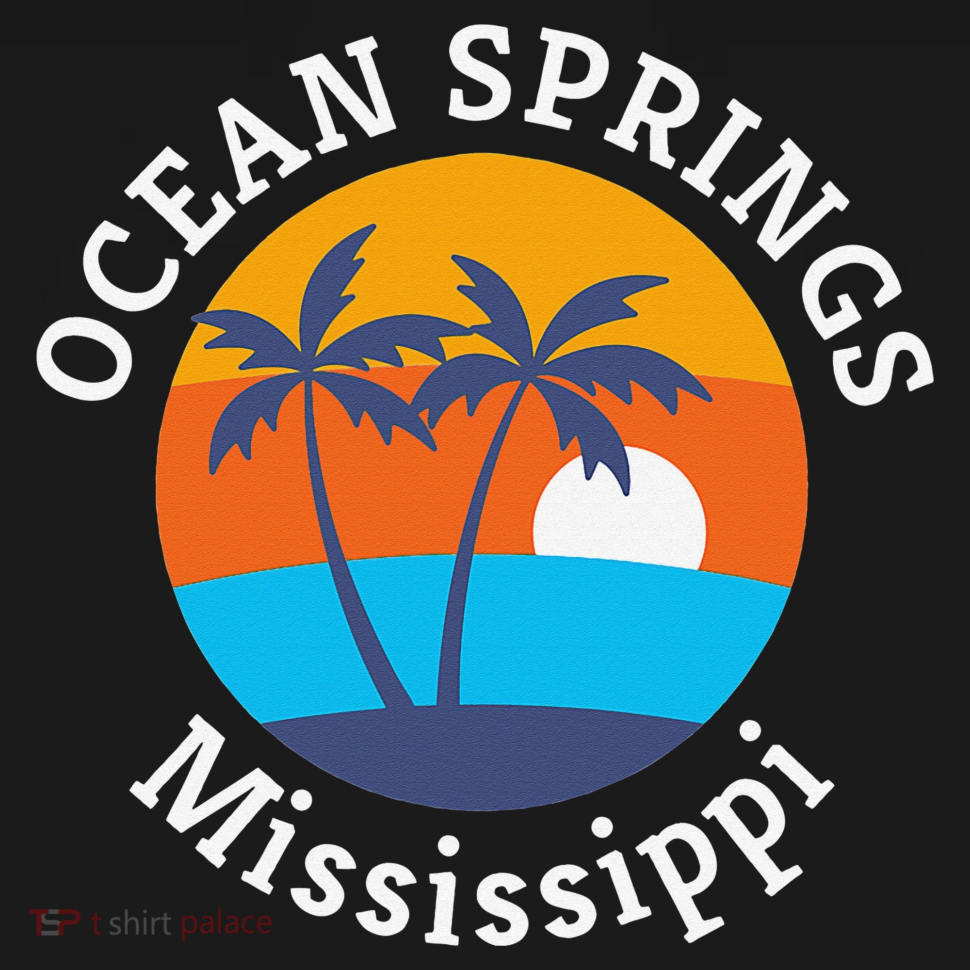 Ocean Springs Beach Mississippi Summer Vacation Souvenir Baby Bodysuit