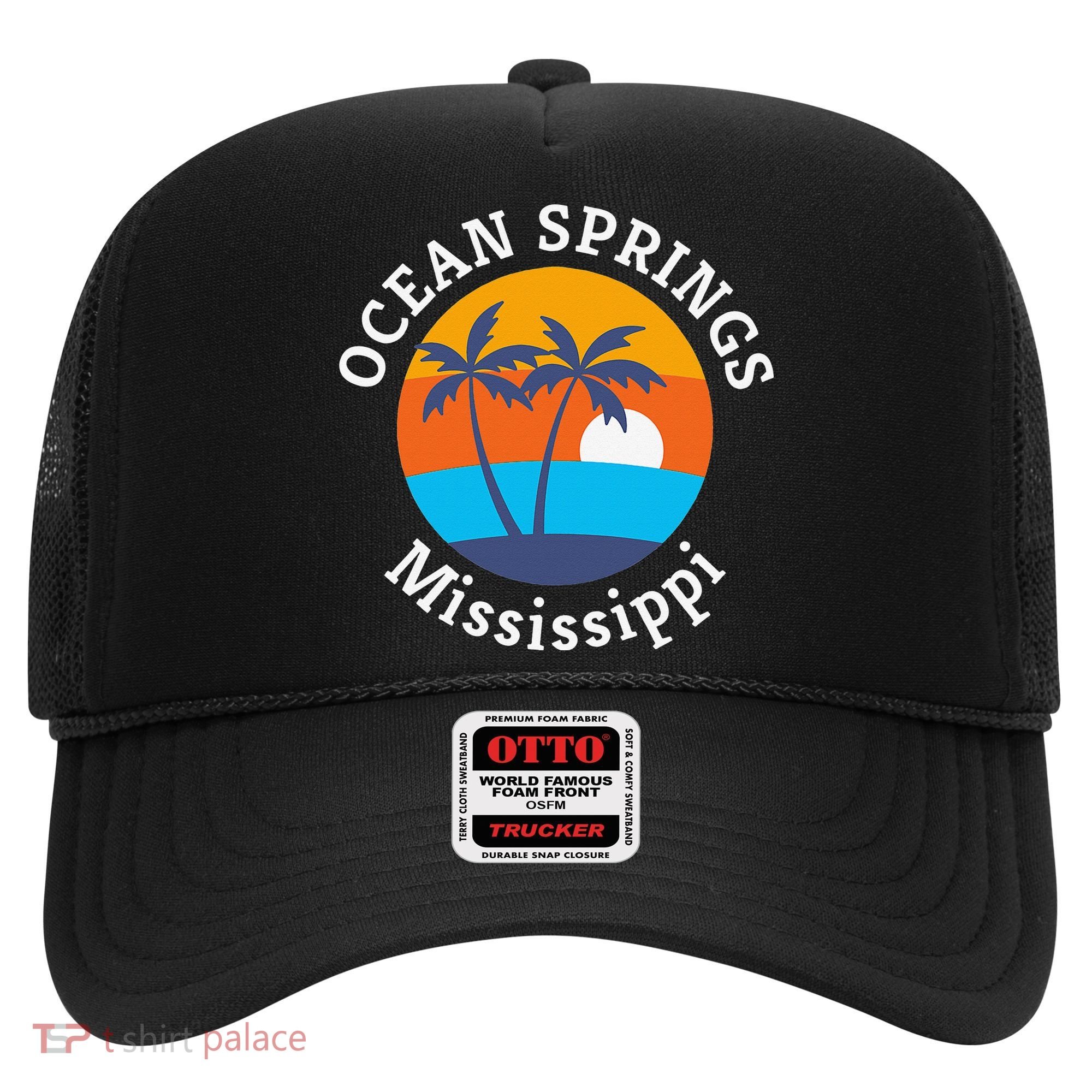 Ocean Springs Beach Mississippi Summer Vacation Souvenir Hat
