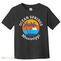 Ocean Springs Beach Mississippi Summer Vacation Souvenir Toddler T-Shirt thumb 0