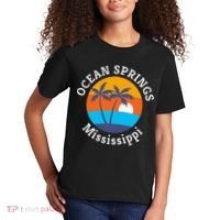 Ocean Springs Beach Mississippi Summer Vacation Souvenir Kids T-Shirt thumb 2