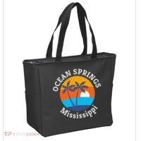 Ocean Springs Beach Mississippi Summer Vacation Souvenir Tote Bag thumb 2