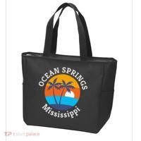 Ocean Springs Beach Mississippi Summer Vacation Souvenir Tote Bag thumb 3
