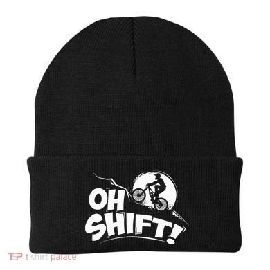 Oh Shift! Bicycle Gift For Bike Riders & Cyclists Beanie