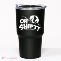 Oh Shift! Bicycle Gift For Bike Riders & Cyclists Tumbler thumb 0