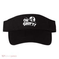 Oh Shift! Bicycle Gift For Bike Riders & Cyclists Visor thumb 0