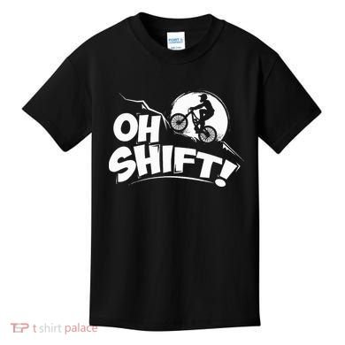 Oh Shift! Bicycle Gift For Bike Riders & Cyclists Kids T-Shirt