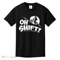 Oh Shift! Bicycle Gift For Bike Riders & Cyclists Kids T-Shirt thumb 0