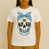 Oktoberfest Skull Bandana German Bavarian Festival Mom T-Shirt thumb 4