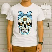 Oktoberfest Skull Bandana German Bavarian Festival Mom T-Shirt thumb 6