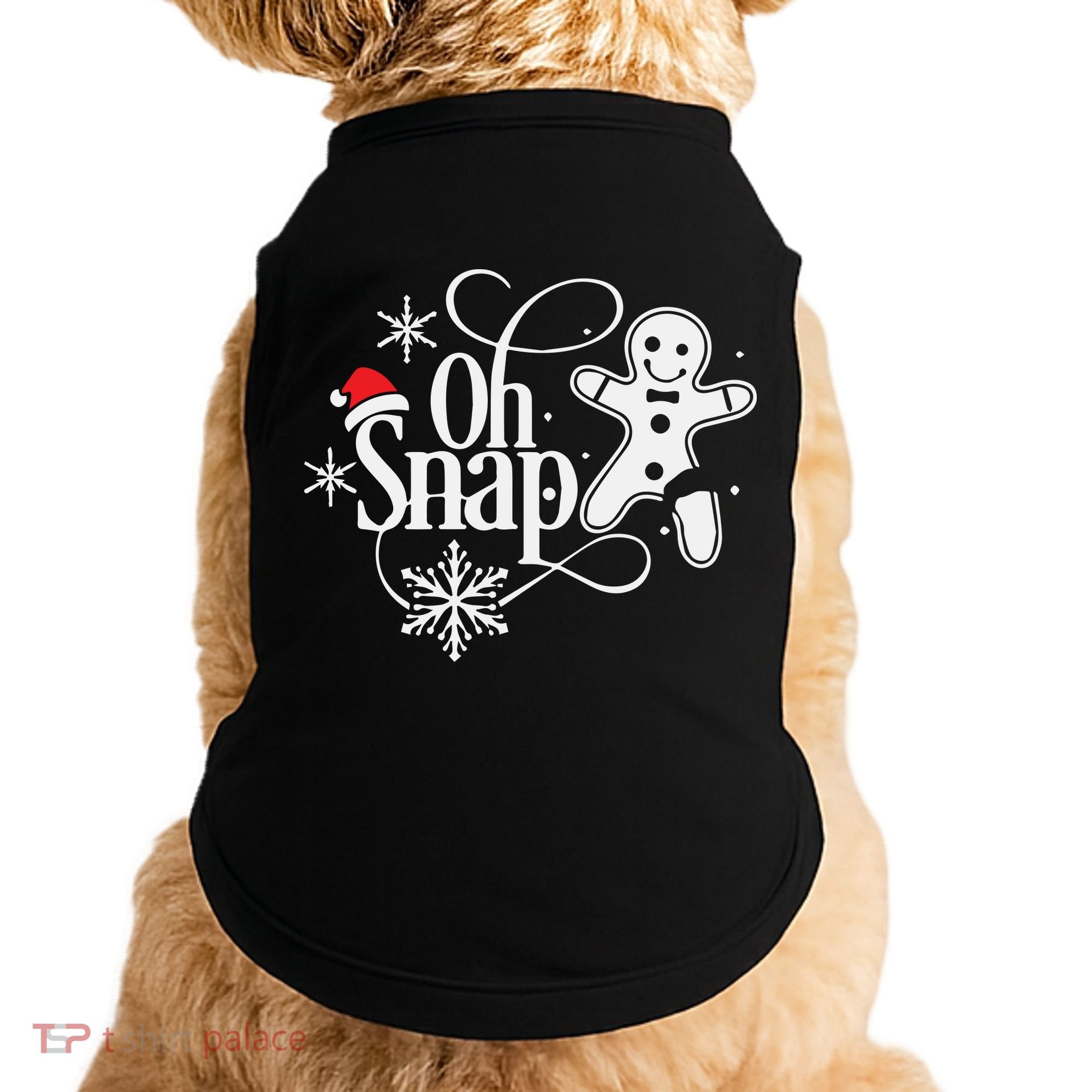 Oh Snap Christmas Christmas Shirt Doggie Tank