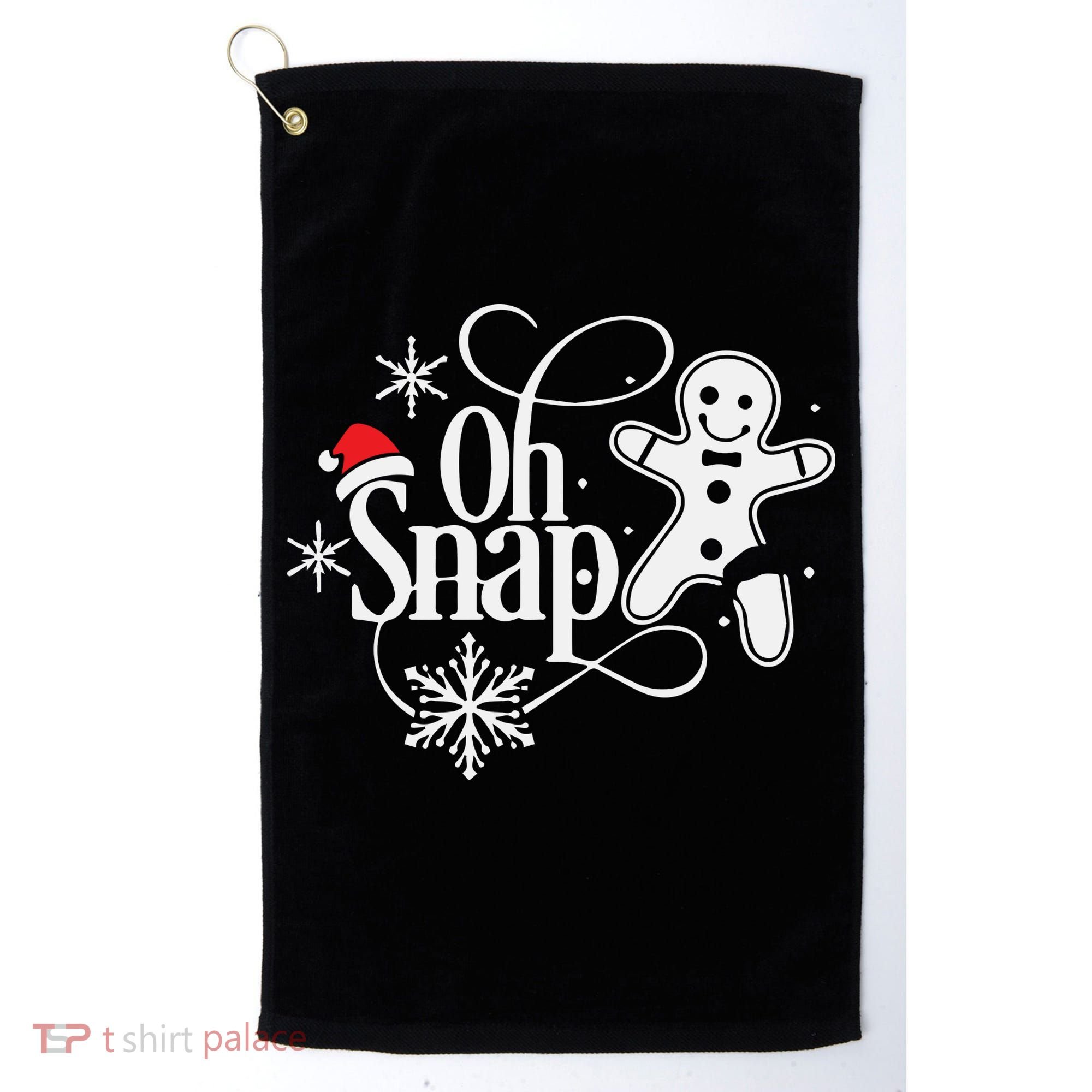 Oh Snap Christmas Christmas Shirt Golf Towel