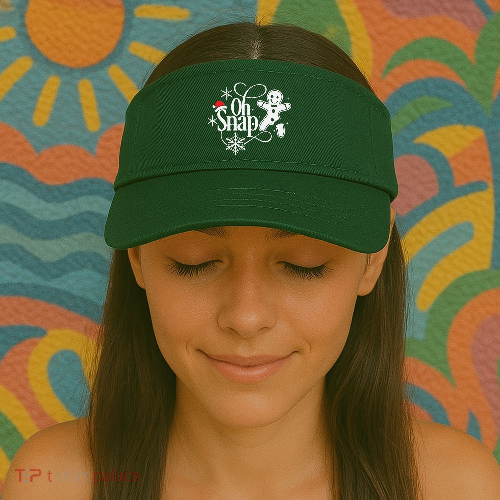 Oh Snap Christmas Christmas Shirt Visor