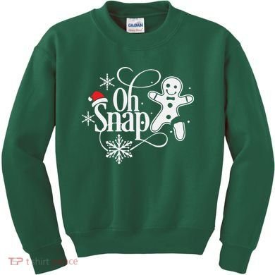 Oh Snap Christmas Christmas Shirt Kids Sweatshirt
