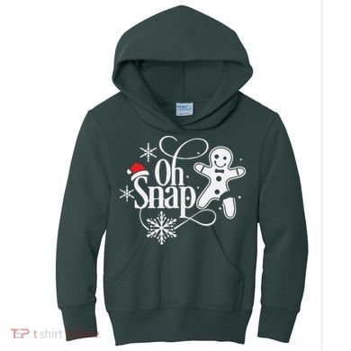 Oh Snap Christmas Christmas Shirt Kids Hoodie