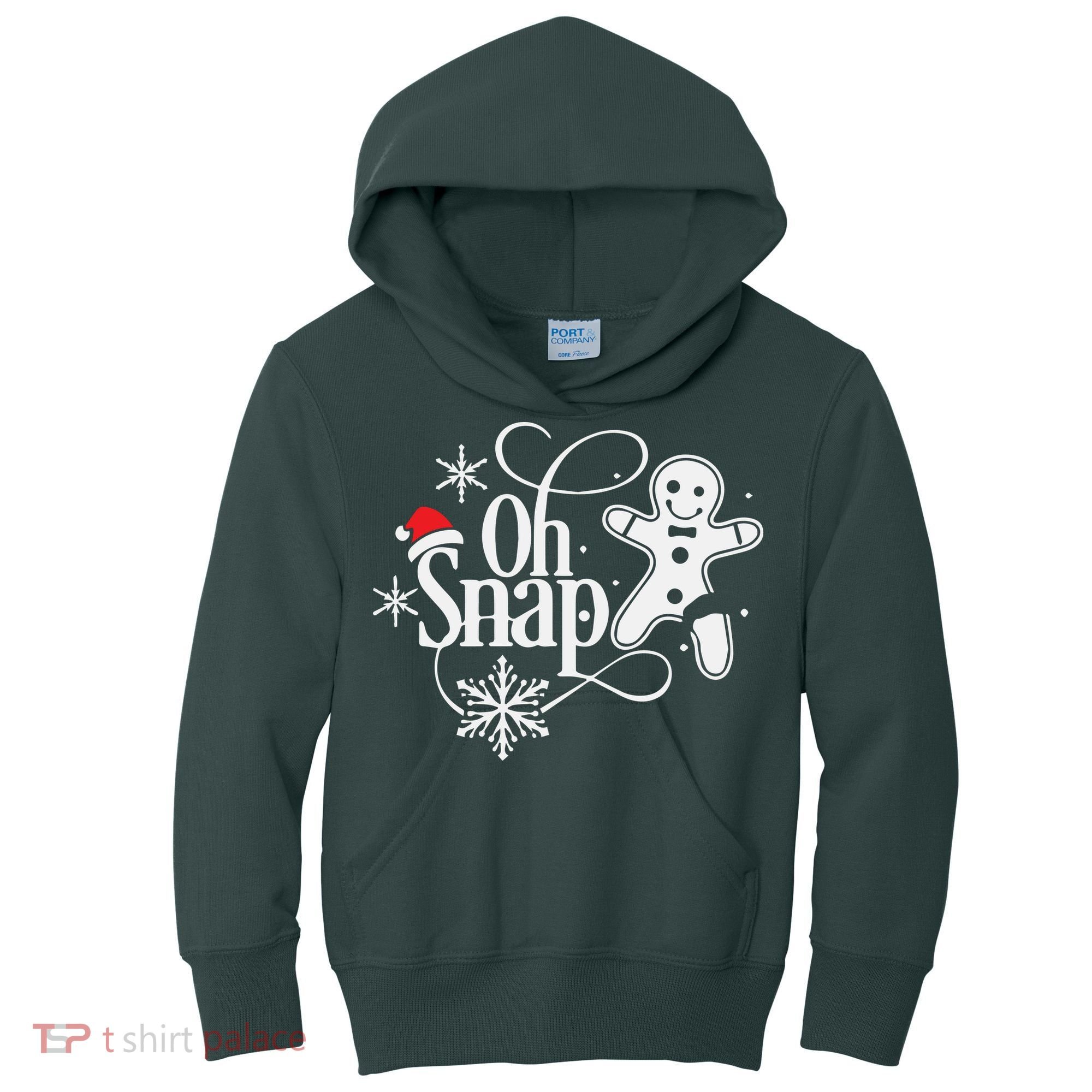 Oh Snap Christmas Christmas Shirt Kids Hoodie