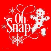 Oh Snap Christmas Christmas Shirt Santa Hat thumb 1