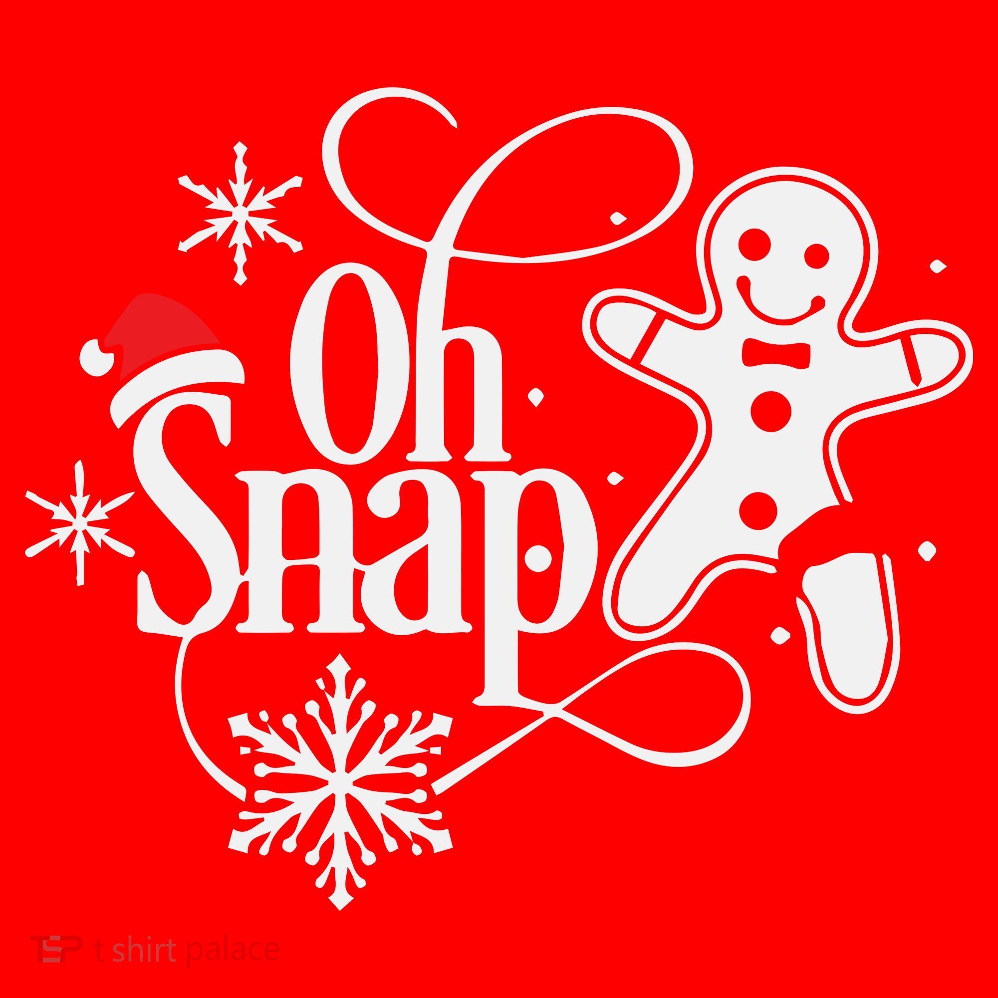 Oh Snap Christmas Christmas Shirt Santa Hat