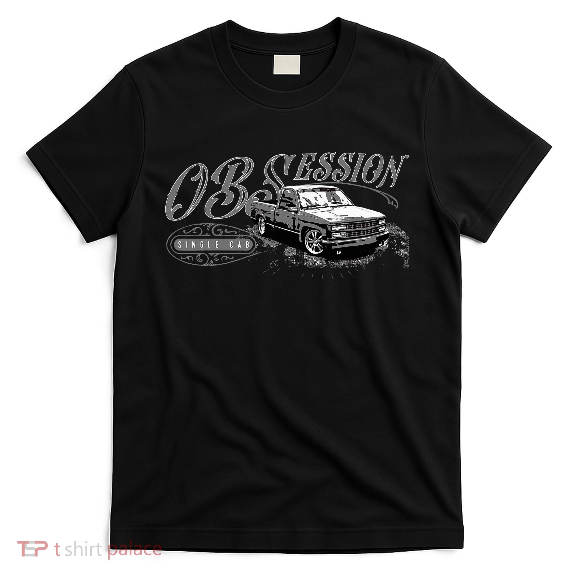 Obs Single Cab Truck Old Body Style Retro Vintage Ck Truck T-Shirt